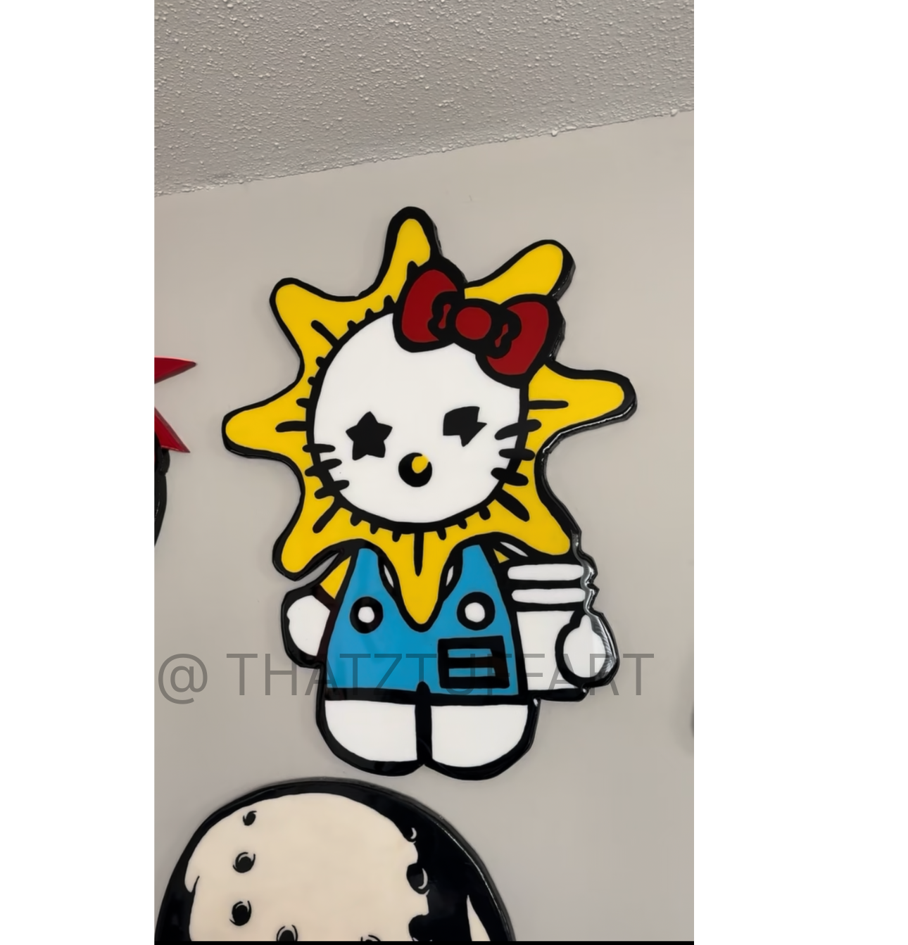 Glo Gang Kitty Wall Art