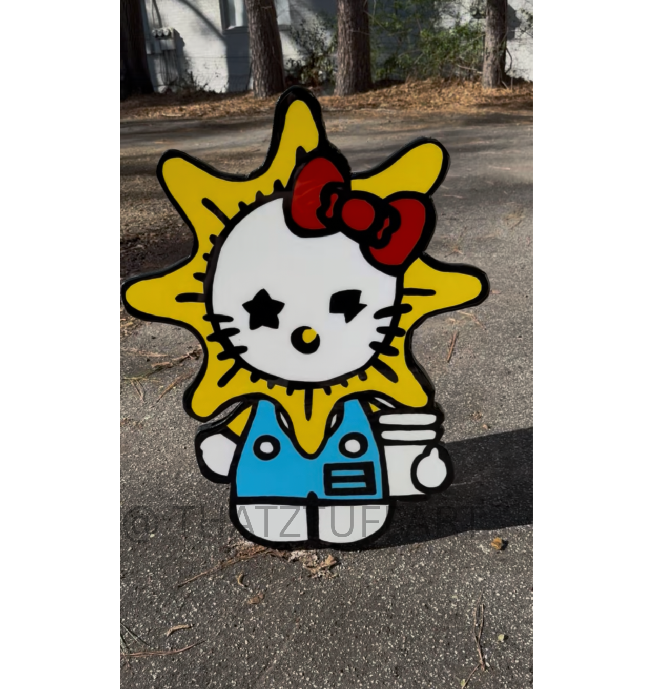 Glo Gang Kitty Wall Art